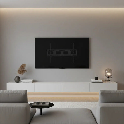 Soporte Fijo Televisores Pared Hierro Solido 60-100 Pulgadas Negro