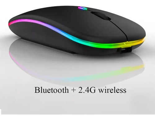 Mouse Inalámbrico Inalámbrico Genérica Mouse Sm Negro