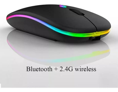 Mouse Inalámbrico Inalámbrico Genérica Mouse Sm Negro