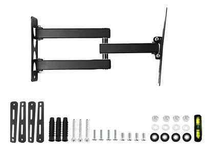 Soporte Tv Monitor Hdl117b2 Pared Brazo Móvil 14 A 55 Pulgadas Negro