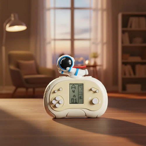 Mini Consola Portátil Infantil Retro Juegos Clásicos Lcd Blanco