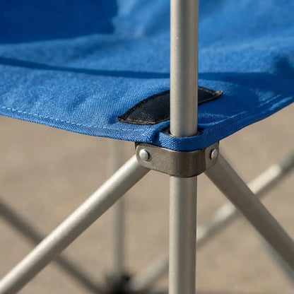 Silla Plegable Con Techo Portátil Para Camping Playa Lona Aleatorio - 2 Colores