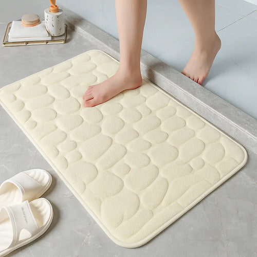 Alfombra Baño Antideslizante Super Absorbente 60x40cm Aleatorio