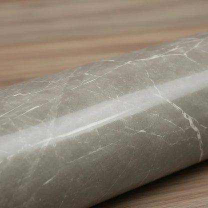 Rollo Lámina Vinilo Autoadhesiva Para Pared 10m Muebles Gris