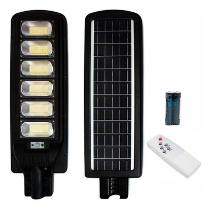 Foco Solar Led 300w Con Sensor Movimiento Exterior + Control Blanco Frío
