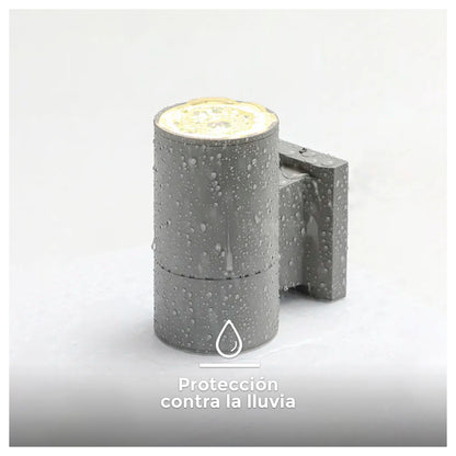 Set X3 Aplique Pared Exterior Luminaria Foco Unidireccional