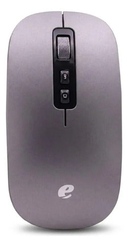 Mouse Inalámbrico Dual Bluetooth + 2.4g Recargable Tipo C Negro