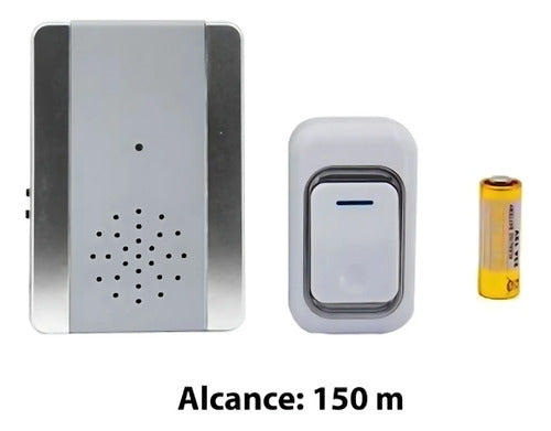 Timbre Inalambrico Exterior Anti Interferencias Varios