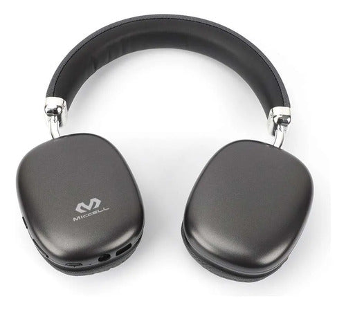 Auricular Inalambrico Vincha Bluetooth Ios Android Headset Negro