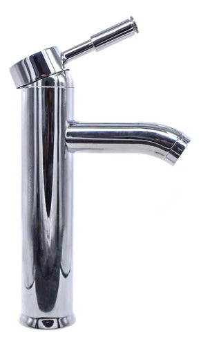 Monocomando Lavatorio Canilla Baño Mezcladora Pileta Cromada