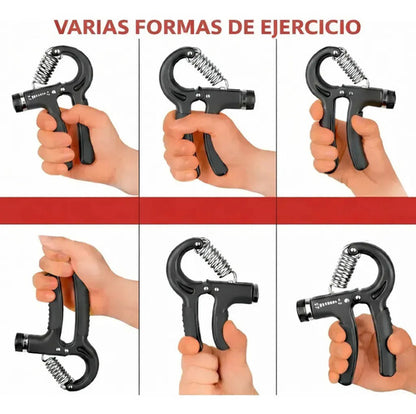 Set X2 Hand Grip Unidades Ejercitador Agarre Antebrazo Mano Variado X2