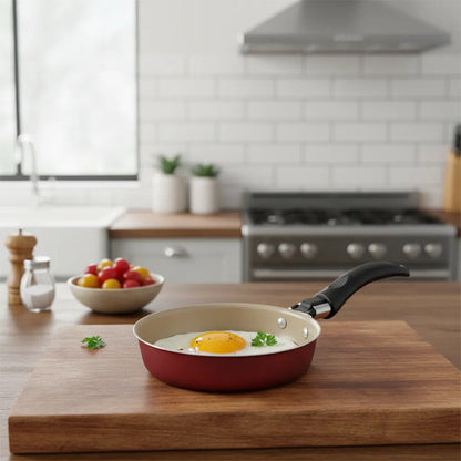 Sartén Antiadherente 13cm Omeletera Huevo 0.4l Cocina Aleatorio
