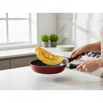 Sarten Doble Omeleteras 20cm Antiadherente Cocina Aleatorio - 2 Colores