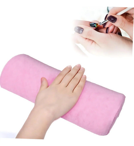 Apoya Mano Para Manicura Almohadilla Con Funda Desmontable