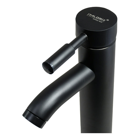 Canilla Negra Para Lavatorio Baño Monocomando Mezcladora