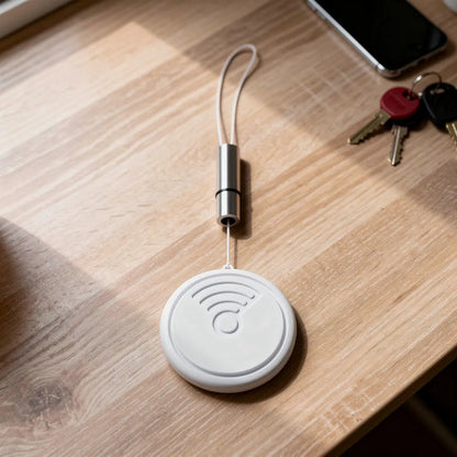 Localizador Rastreador Bluetooth Llaves Mochila Valija App Blanco
