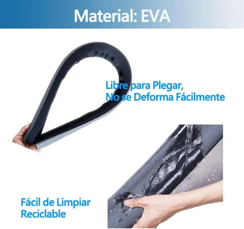Set X2 Chorizo Puerta Casa Tope Zocalo Burlete Proteccion Varios Liso