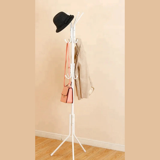 Perchero De Pie Metal Organizador Abrigos Sombrero 172x42cm