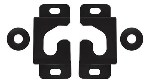 Soportes Fijo Pared Televisores Pantallas Led 71 Pulgadas Tv Negro