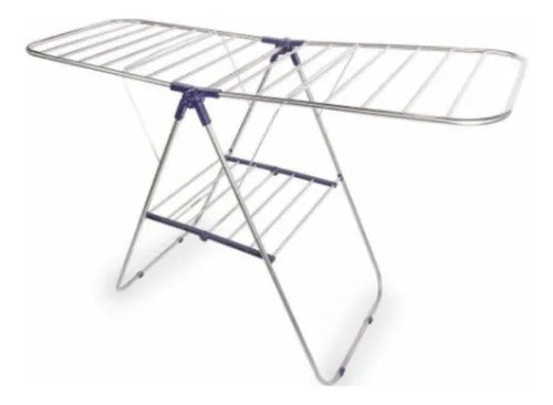 Tendedero Ropa Plegable Reforzado Extensible Hogar 100x60x95 Aleatorio - 2 Colores