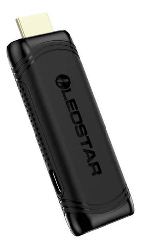 Tv Stick 4k 2gb Ram 16gb Wifi Ios Android Convertidor Smart Negro De Voz