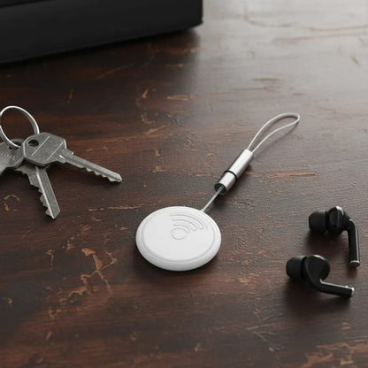 Localizador Rastreador Bluetooth Llaves Mochila Valija App Blanco