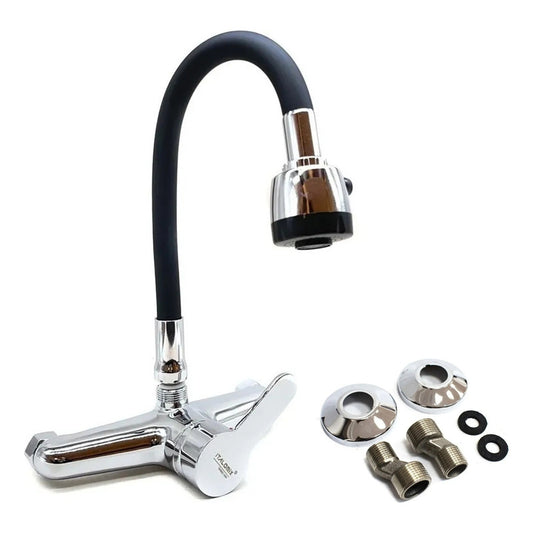 Monocomando Mesada Grifo Cocina Canilla Griferia Flexible