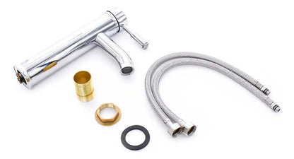 Monocomando Lavatorio Canilla Baño Mezcladora Pileta Cromada