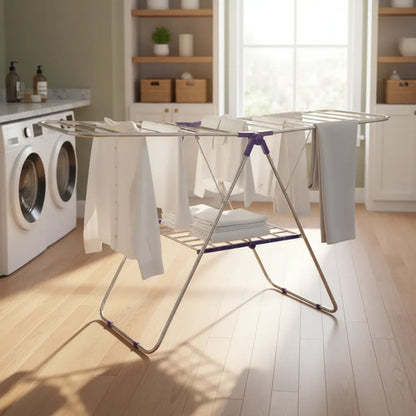 Tendedero Ropa Plegable Reforzado Extensible Hogar 100x60x95 Aleatorio - 2 Colores
