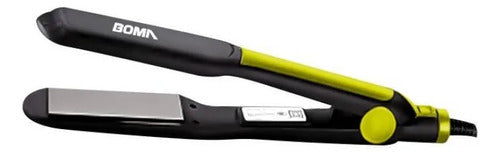 Plancha Pelo Boma Profesional 200c En 2 Colores Amarilo Rosa Amarillo