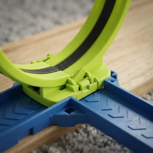 Pista Infantil De Autos 49 Piezas 3 Loops Recargable Aleatorio
