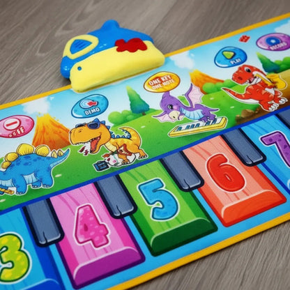 Alfombra Musical Interactiva Infantil Piano Plegable 110cm