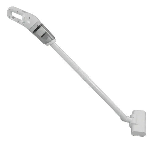 Aspiradora Portátil Inalámbrica 2 En 1 Recargable Con Filtro Hogar Auto Con Accesorios Blanco