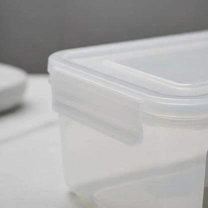 Set Recipientes Hermeticos Pack X3 Piezas Plastico 3 Tamaños Blanco
