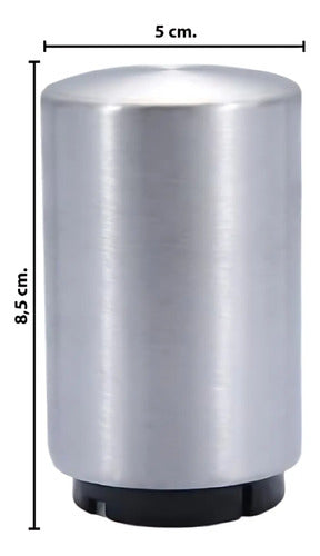 Destapador Botellas Magnetico Abre Tapa Botella Plateado
