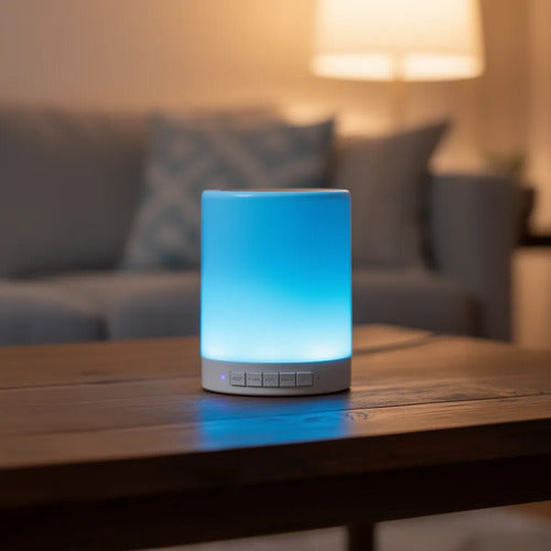 Parlante Bluetooth Táctil Luces Tf Usb Mic Manos Libres Aleatorio