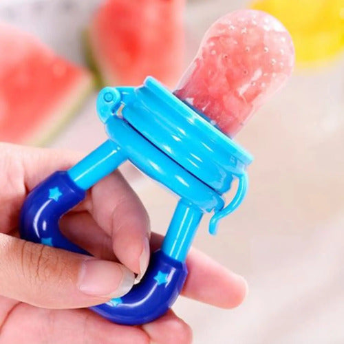 Chupete Alimentador Fruta Verdura Para Bebes De Silicona Aleatorio