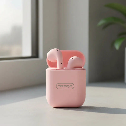 Auriculares Inalámbricos 6 Colores Bluetooth Estuche In Ear Rosa