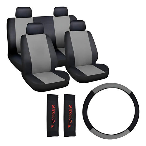 Cubre Asientos Para Auto Fundas Set 11 Piezas