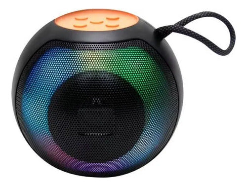 Parlante Bluetooth Portátil Tws Usb Tf Aux Led Rgb 1200mah Aleatorio