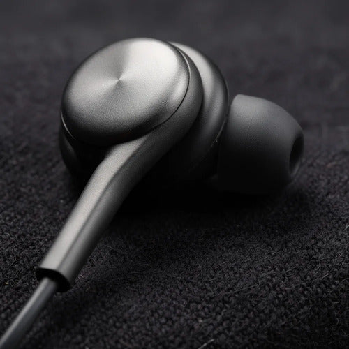 Auriculares Tipo C Cableados Micrófono Volumen Audio Hd Pro Negro