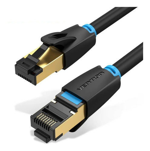 Cable De Red Cat 8 Sftp Ethernet 15 Mts Internet Rapido Lan
