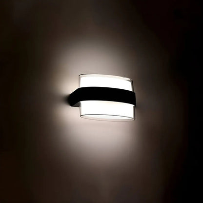 Foco Pared Aplique Exterior Lampara Bidireccional Luminaria