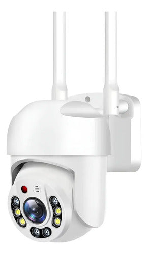 Camara De Seguridad Wifi Led 360° Domo 1080px Hd Nocturna Blanco