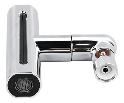 Puntero Adaptador Boquilla Canilla Grifo Efecto Cascada Plateado