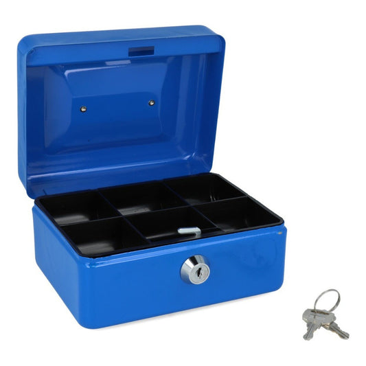 Caja Fuerte De Seguridad Metalica 20x16x9cm Varios Colores