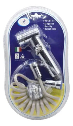 Ducha Higiénica Con Soporte Manguera Extensible Bidet Manual