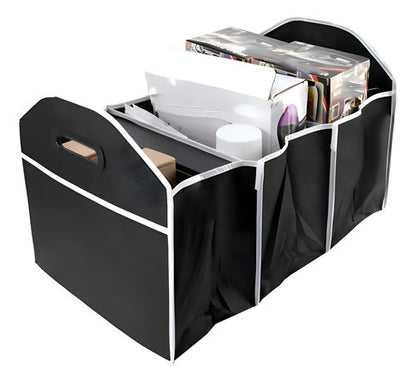 Organizador Para Maletero Valija Baul Auto Multiuso Lisa Negro