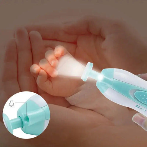 Cortauñas Lima Para Bebes A Pila Cabezales Intercambiables Varios