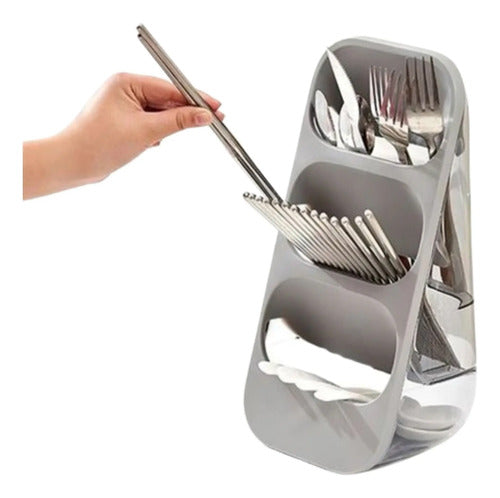 Organizador Cubiertos Utensilios Cocina De Plastico Aleatorio